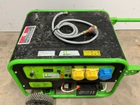 UNUSED GREENGEAR 7KW KEYSTART GAS GENERATOR - 3