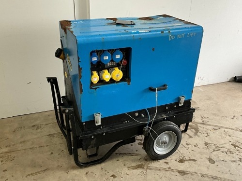 PRAMAC P6000 6KVA MOBILE DIESEL GENERATOR