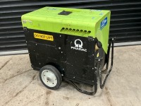 PRAMAC P6000 6KVA KEY START DIESEL MOBILE GENERATOR - 5