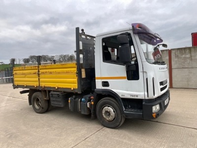 IVECO EUROCARGO 75E16 7.5 TON DROPSIDE TIPPER