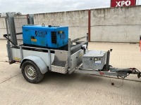 STEPHILL SSD10000 10KVA DIESEL SILENT GENERATOR & TRAILER