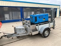 STEPHILL SSD10000 10KVA DIESEL SILENT GENERATOR & TRAILER - 4