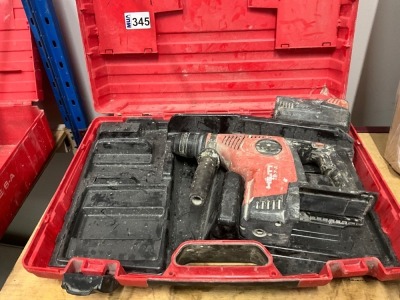 HILTI TE7-A 36v CORDLESS HAMMER DRILL