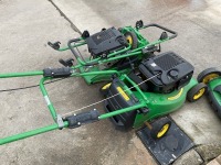 2No. JOHN DEERE C43 PETROL WALK BEHIND LAWNMOWERS - 5