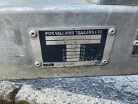 IFOR WILLIAMS 10FT X 5FT TWIN AXLE 3.5 TON PLANT TRAILER - 4