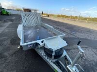 IFOR WILLIAMS 10FT X 5FT TWIN AXLE 3.5 TON PLANT TRAILER - 5