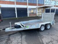 IFOR WILLIAMS 10FT X 5FT TWIN AXLE 3.5 TON PLANT TRAILER - 6