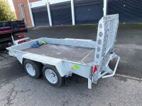 IFOR WILLIAMS 10FT X 5FT TWIN AXLE 3.5 TON PLANT TRAILER - 10