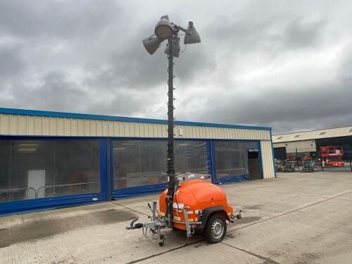 TCP ECOLITE SINGLE AXLE FAST TOW LIGHTING TOWER 