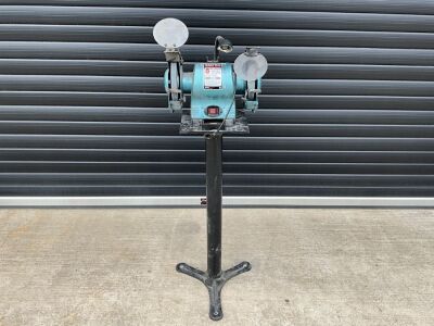 CLARKE CBG8370L PEDESTAL TWIN HEAD GRINDER