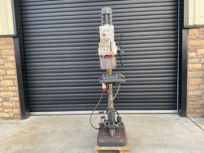 OPTIMUM DH35G 3 PHASE PILLAR DRILL & VICE