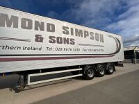 MONTRACON 45ft TRI AXLE BOX TRAILER ON AIR - 4