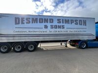 MONTRACON 45ft TRI AXLE BOX TRAILER ON AIR - 20