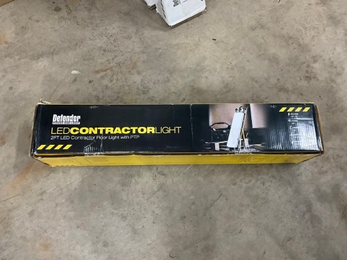 UNUSED DEFENDER 2FT LED CONTRACTOR FLOOR LIGHT