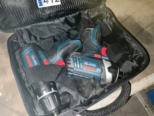 UNUSED BOSCH 12V TWIN PACK POWER TOOL KIT