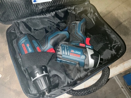UNUSED BOSCH 12V TWIN PACK POWER TOOL KIT