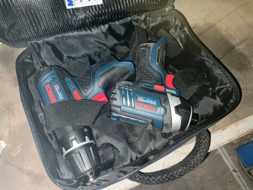 UNUSED BOSCH 12V TWIN PACK POWER TOOL KIT