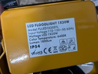 UNUSED DEFENDER LED 110V FLOOR LIGHT - 2