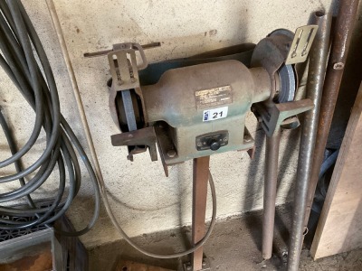 HITACHI GT21 240V DOUBLE END BENCH GRINDER