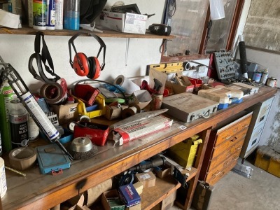 LARGE QUANITITY OF ASSORTED TOOLS