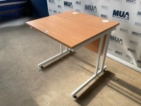 APPROX. 800mm STRAIGHT DESK - 4