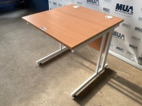 APPROX. 800mm STRAIGHT DESK - 4