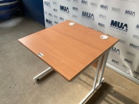 APPROX. 800mm STRAIGHT DESK - 5