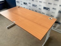 APPROX. 1600mm STRAIGHT DESK  - 5