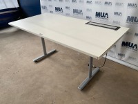 APPROX. 1600mm STRAIGHT DESK  - 4