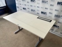 APPROX. 1600mm STRAIGHT DESK  - 5