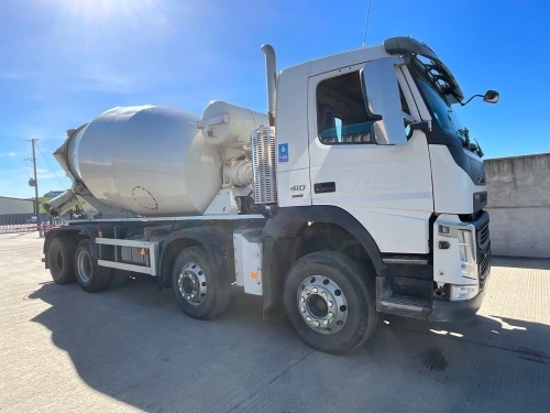 VOLVO FM410 EURO6 8x4 AUTOMATIC CONCRETE MIXER  