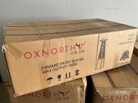 UNUSED OXNORTH 15KW STAINLESS STEEL PYRAMID FLAME PATIO HEATER (BOXED/UNASSEMBLED) - 3