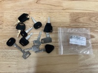 12PC EQUIPMENT MASTER KEY SET TO SUIT VARIOUS MACHINES