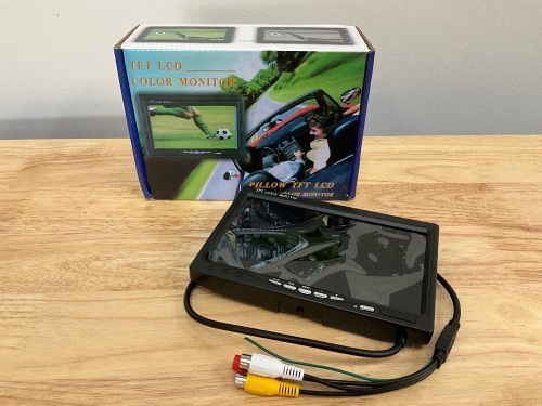 TFT LCD COLOR MONITOR