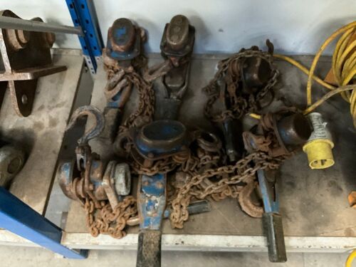 6No. ASSORTED CHAIN TENSONERS