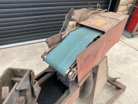 GRIT GU150DS 3 PHASE BELT SANDER/LINISHER - 4