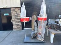 SCM MINIMAX SR650 3 PHASE REDIAL ARM SAW & 2 BAG DUST COLLECTOR - 4
