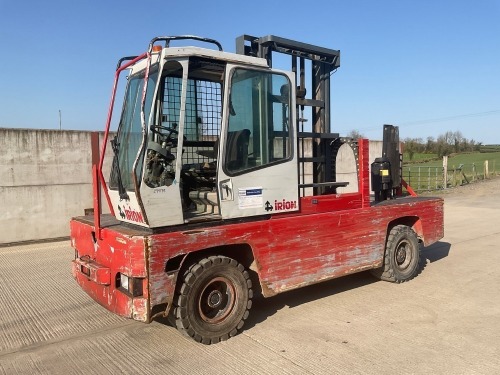 IRION DFO65 6.5 TON SIDE LOADER FORKLIFT