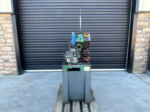 PEDRAZZOLI TRONCATRICE BROWN 300 METAL CUTTING MITRE CHOP SAW