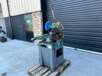 PEDRAZZOLI TRONCATRICE BROWN 300 METAL CUTTING MITRE CHOP SAW - 3