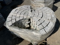 PALLET TO INC. LARGE SELECTION OF GRANITE FAN TAIL PAVING - 2