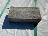 APPROX. 15.36sqm UNUSED ACHESON GLOVER FRASSINO TRI STONE PAVING  ASSORTED SIZES 50mm - 2