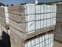APPROX. 12.96sqm UNUSED ACHESON GLOVER BIRKES PLAZA PAVING 150mm x 150mm x 60mm
