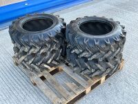 4No. TYRES TO SUIT HIGH TIP DUMPER 255/75-15.3 - 2