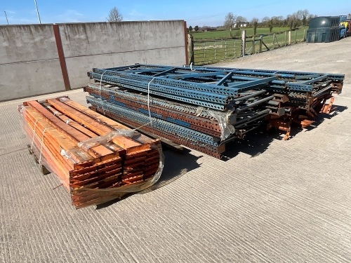 APPROX. 15No. BAYS OF PALLET RACKING 