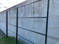 40No. UNUSED 2000mm SECTIONS OF ESTATE RAILING - 6