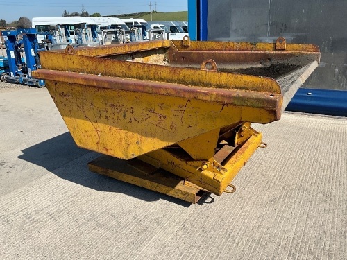 LARGE HYDRAULIC TIPPING SKIP TO SUIT FORKLIFT 