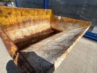 LARGE HYDRAULIC TIPPING SKIP TO SUIT FORKLIFT  - 3