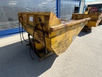 LARGE HYDRAULIC TIPPING SKIP TO SUIT FORKLIFT  - 4