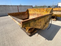 LARGE HYDRAULIC TIPPING SKIP TO SUIT FORKLIFT  - 7